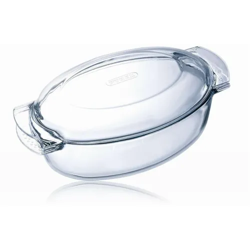 Pyrex ovenschaal met deksel 5.8 liter